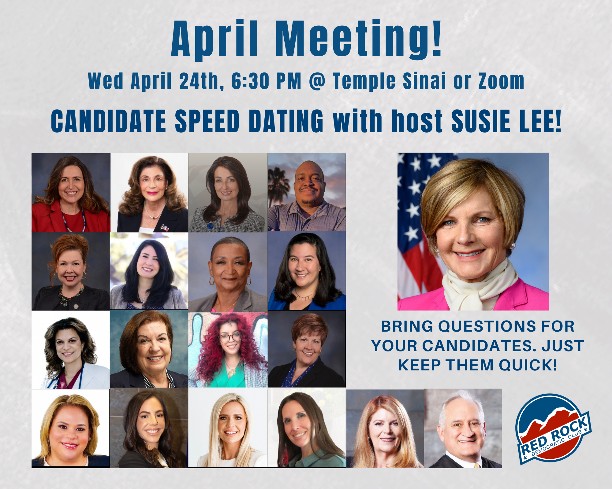 Updated April Meeting